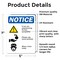 Signmission Safety Culture Sign, 5 in Width, Vinyl Decal, Rectangle OS-2PACK-NS-D-57-25575 - alternate 4
